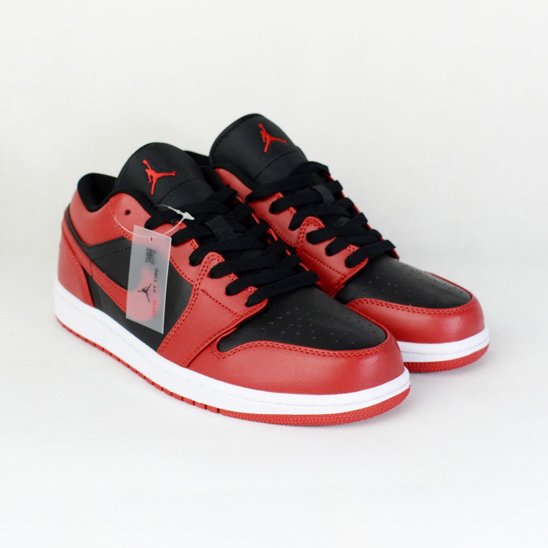 Air Jordan 1 Low Black Gym Red
